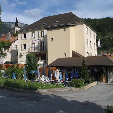 Hotel Restaurant Les Alpins Saint-Julien-en-Beauchêne Exterior foto